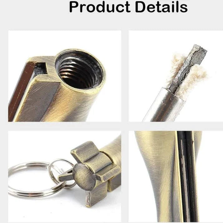 3-in-1 Premium Metal Fire Starter Keychain Lighter – Buy 1 Get 1