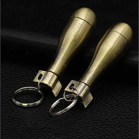 3-in-1 Premium Metal Fire Starter Keychain Lighter – Buy 1 Get 1